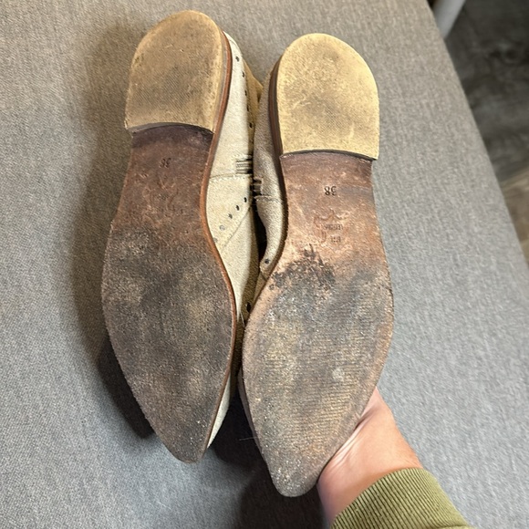 Free People suede leather studded booties Size 38 - Picture 4 of 5